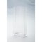 CC Home Furnishings 12" Clear Rectangular Tabletop Glass Vase